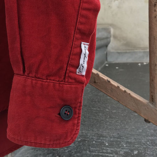 sleeve of vintage c.p. company corduroy shirt