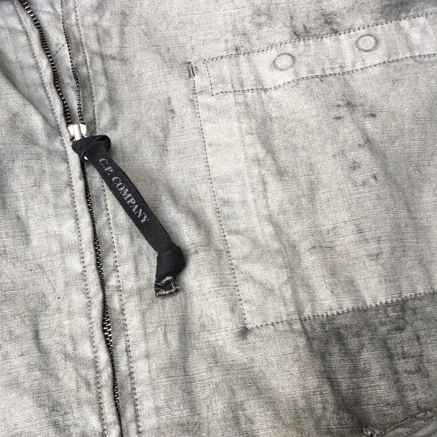 c.p. company plated cotton fabric