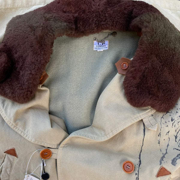 C.P. Company AW '92/'93 Rubber Wool J.P. Sartre Coat
