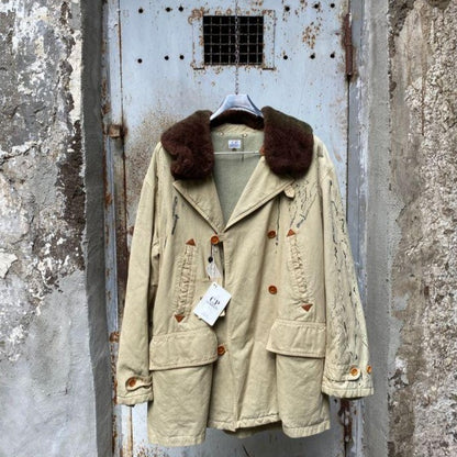 C.P. Company AW '92/'93 Rubber Wool J.P. Sartre Coat