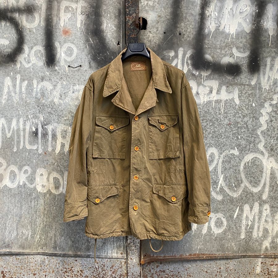 vintage cp company field jacket by massimo osti