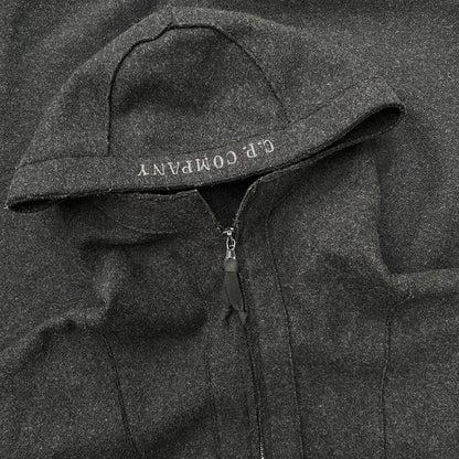 vintage c.p. company embroidered logo on hood 1998