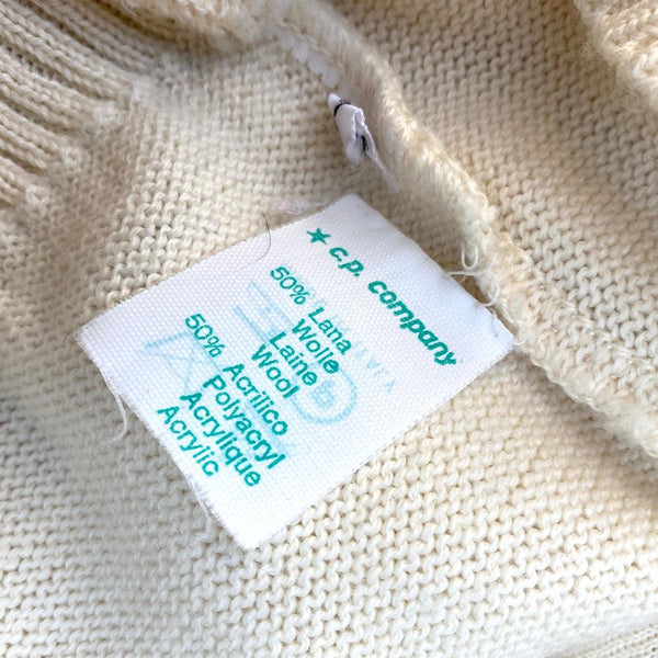 green cp company washing label