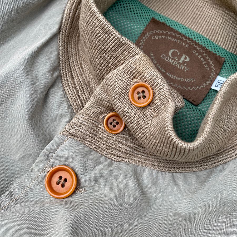 cp company continuative garments flight jacket by massimo osti