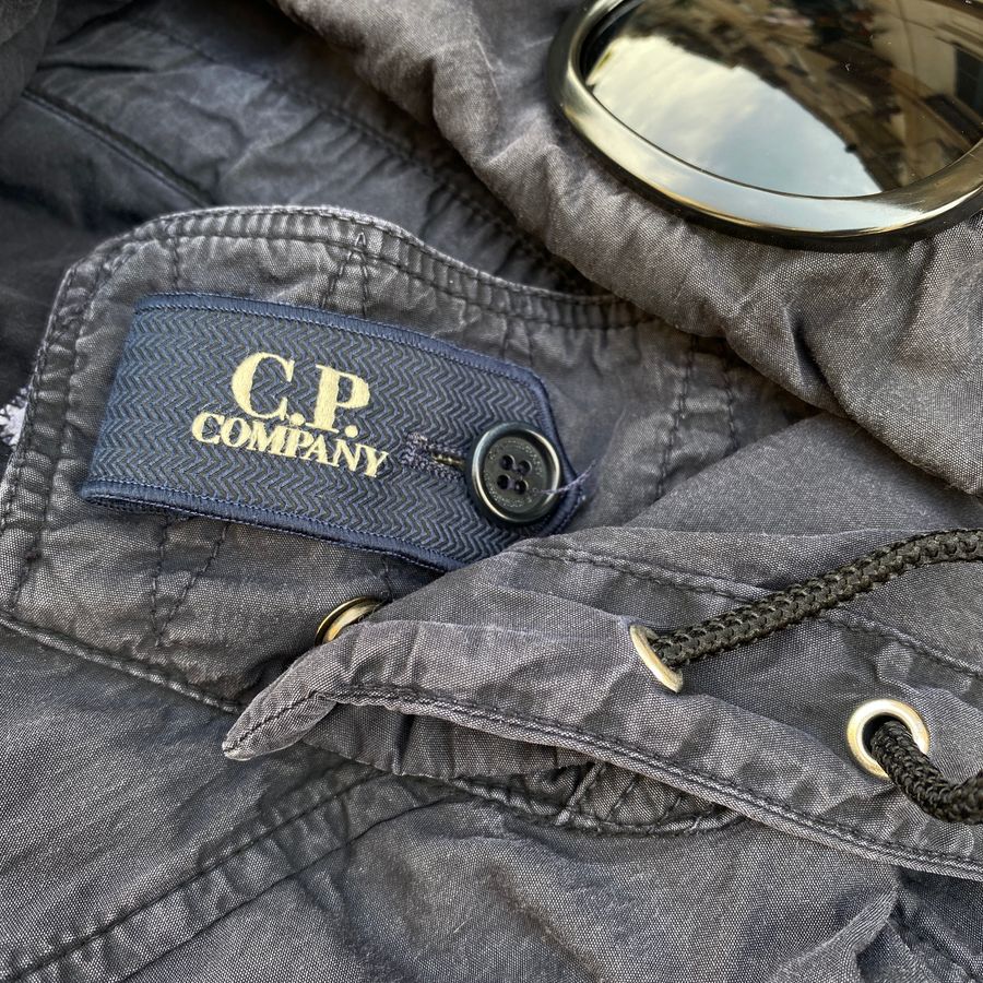 cp company logo neck strap
