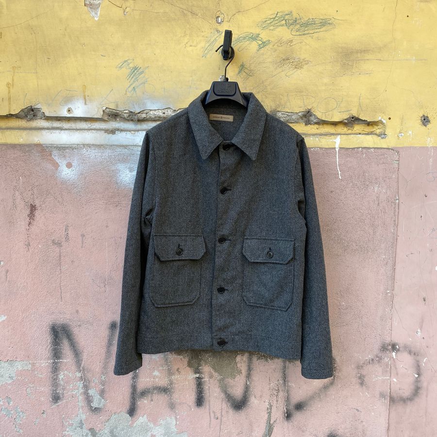 vintage massimo osti production wool jacket