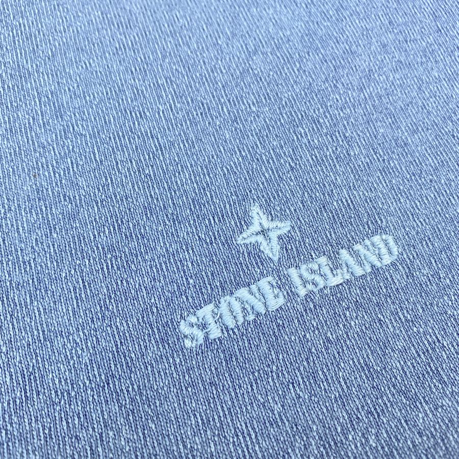 stone island vintage embroidered logo