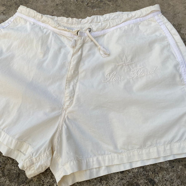 stone island compass logo vintage shorts 1980s
