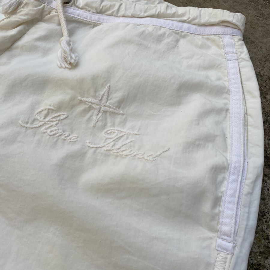 vintage stone island shorts by massimo osti 80s
