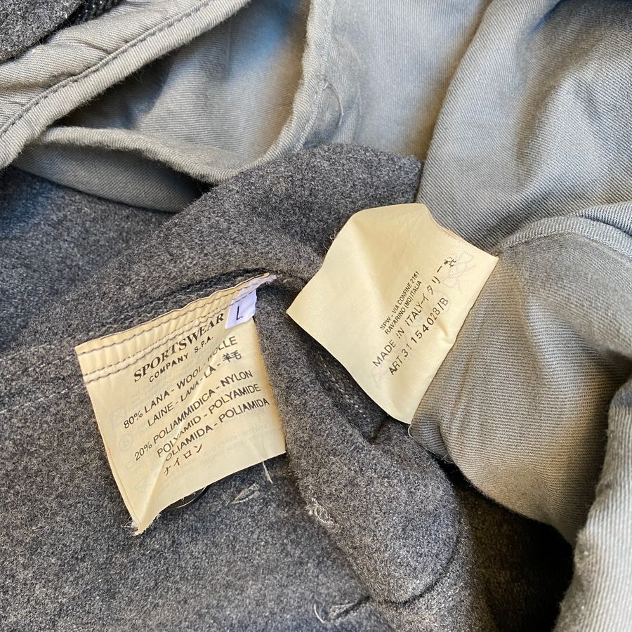 Stone Island AW '99/'00 Pea Coat (M/L)