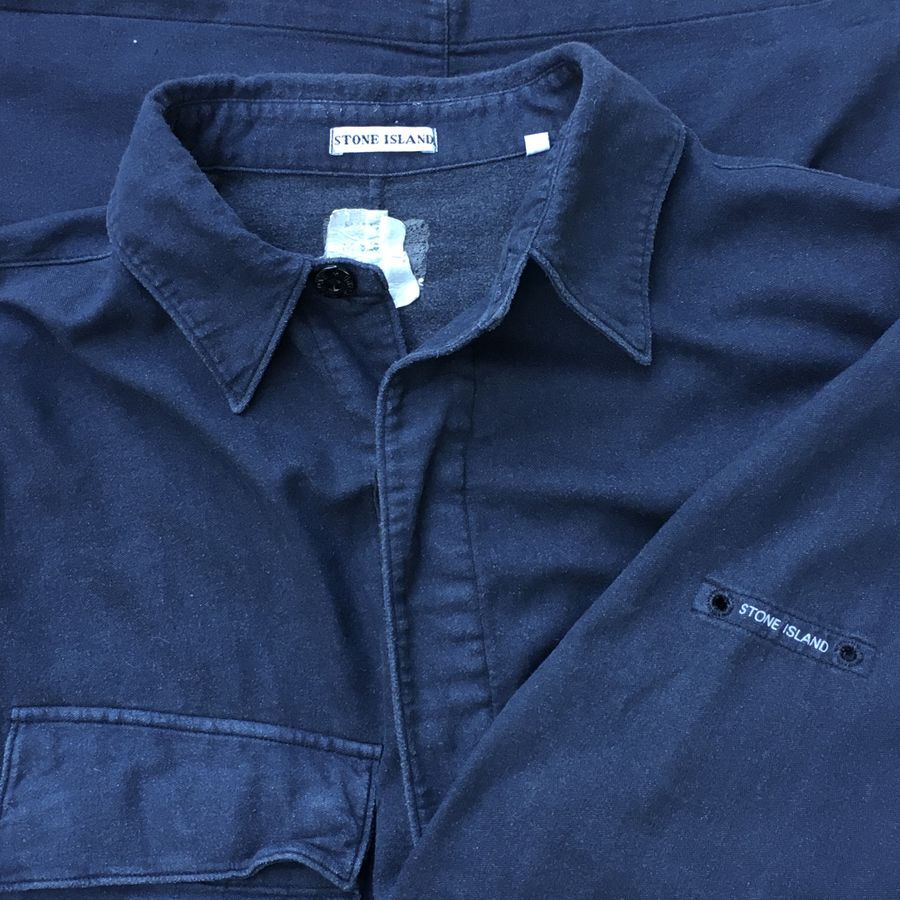 stone island aw 1999 overshirt by paul harvey