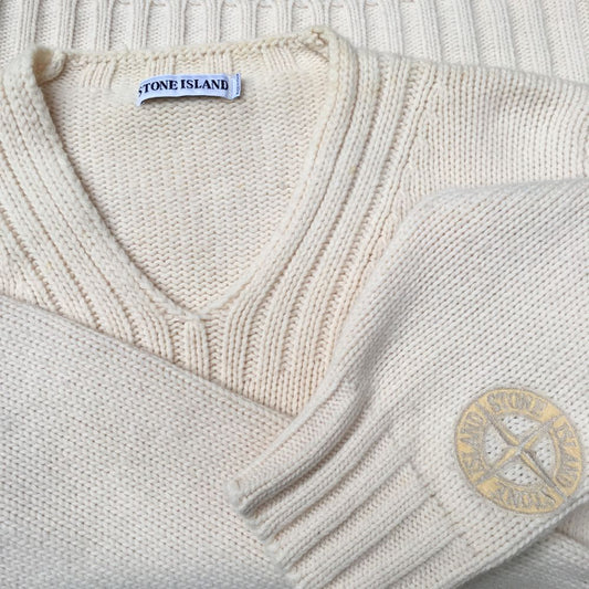 Stone Island AW 1999 V-Neck Knit (S/M)