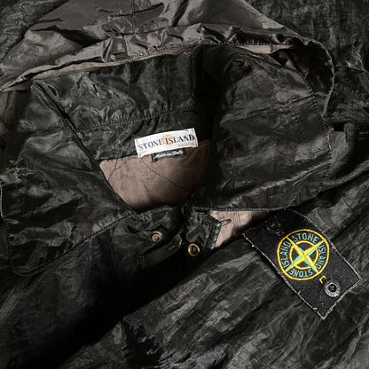 vintage stone island aw 2002 monofilament jacket by paul harvey